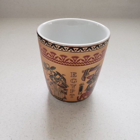 Porcelain Int'l Made in Egypt #017 Porcelain Coffee Mug, 10 oz - Picture 4 of 8